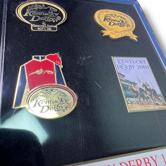 Kentucky Derby 127 Pin Set 2001 WHAS Crusade for Children Limited Edition 0255 - Picture 4 of 6